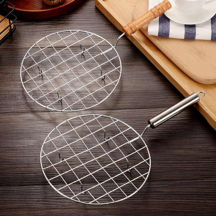 Stainless Steel BBQ Grill Basket