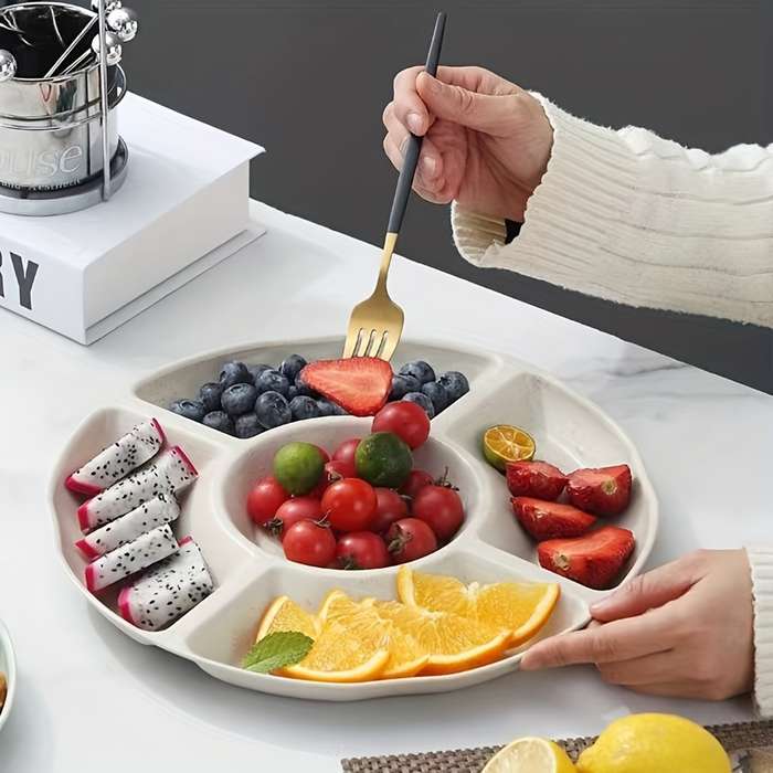 A 5-Compartment Fruit Platter