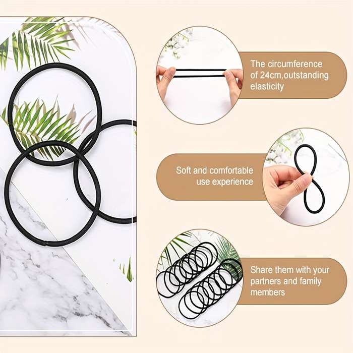 Ultra-Stretchy Oversized Hair Ties