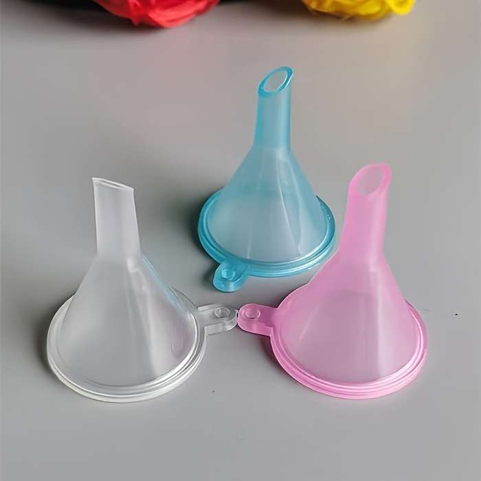 3pcs Mini Plastic Funnel Set