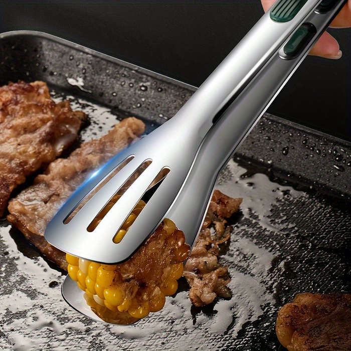 3pc Durable Stainless Steel Tongs