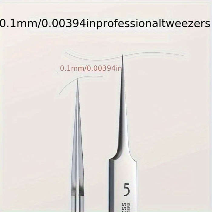 1 Pack Extra Fine Cellular Acne Blackhead Tweezers