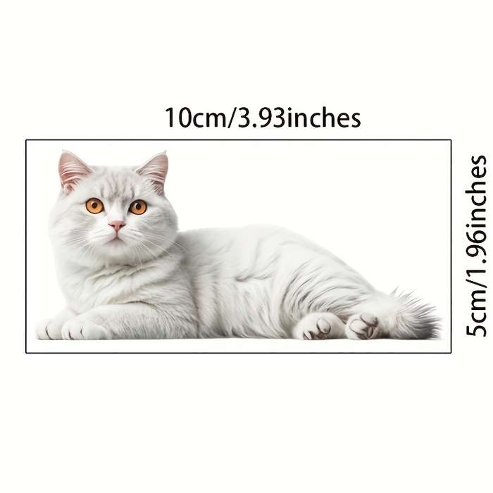 Classic Lazy Cat Light Switch Sticker