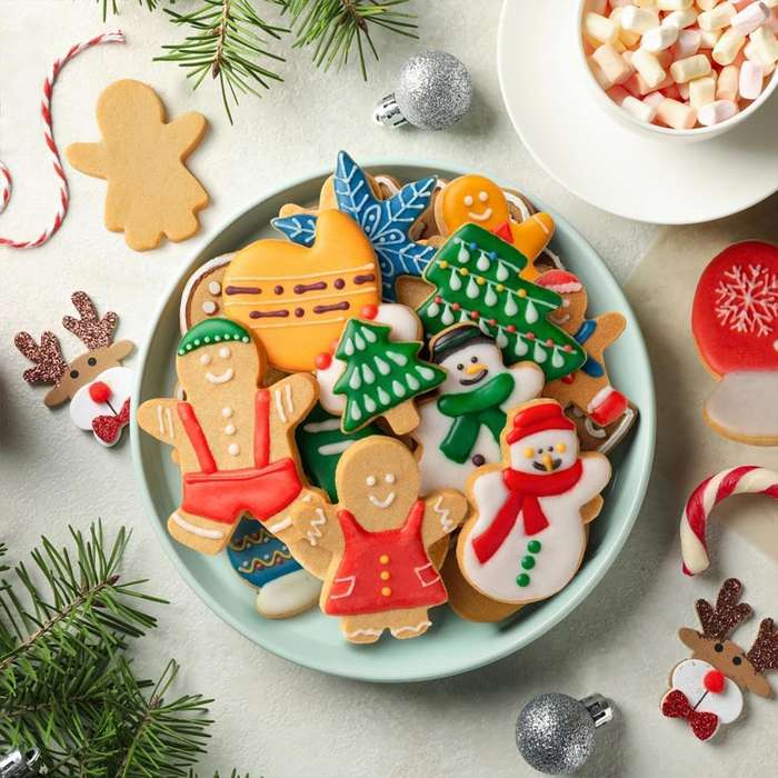 3pcs Christmas Tree Cookie Cutters Set