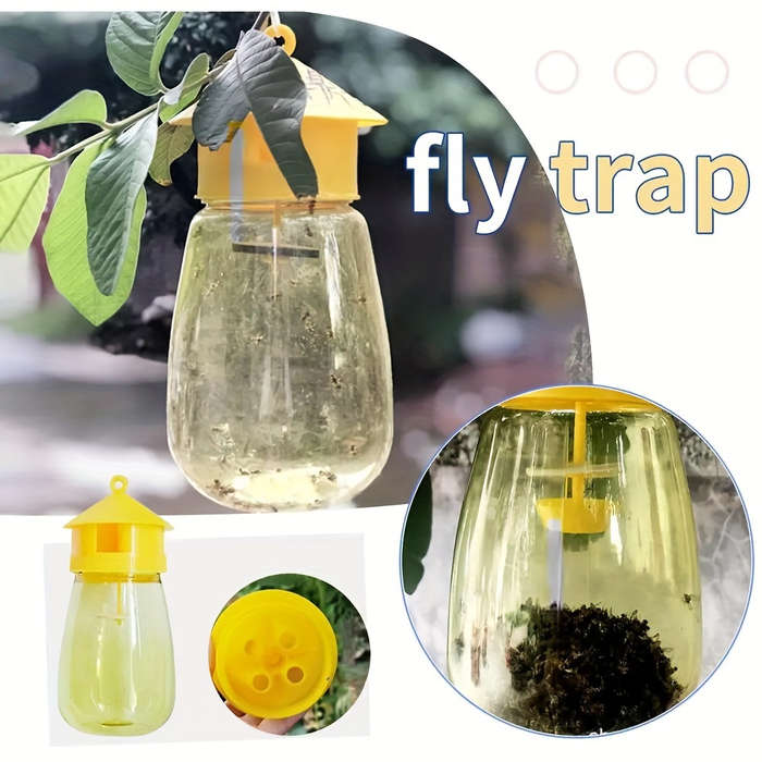 2pcs High-Quality Fruit Fly Traps - Non-Toxic
