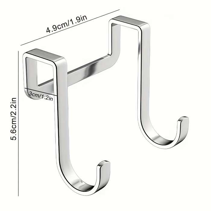 Stainless Steel Practical Double S Hooks