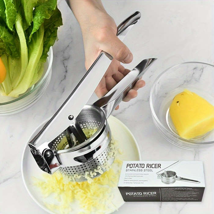 Premium Stainless Steel Potato Masher