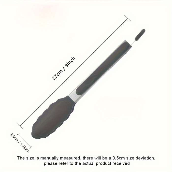 9-Inch Silicone Kitchen Tongs