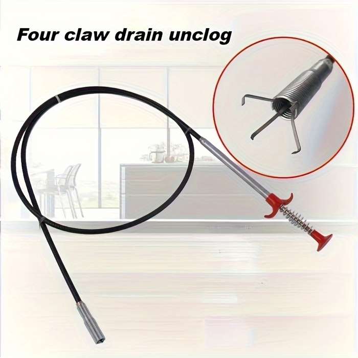 1pc Multi-Functional Metal Plumbing Snake
