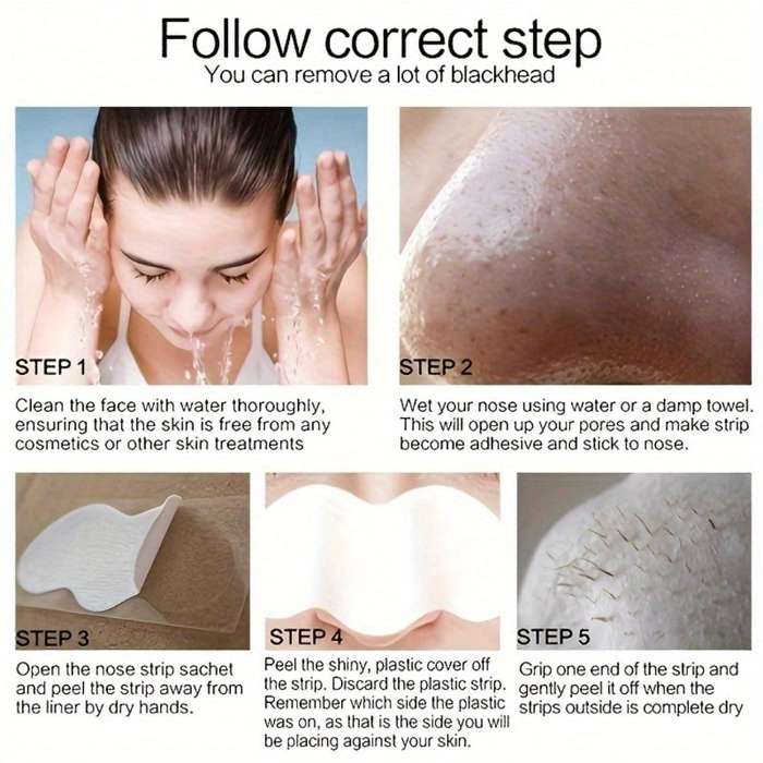 10pcs Deep Cleansing Nose Strips