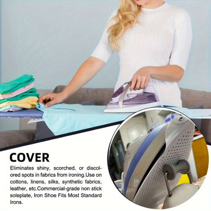 1pc Heat-Resistant Polyester Iron Shoe Guard