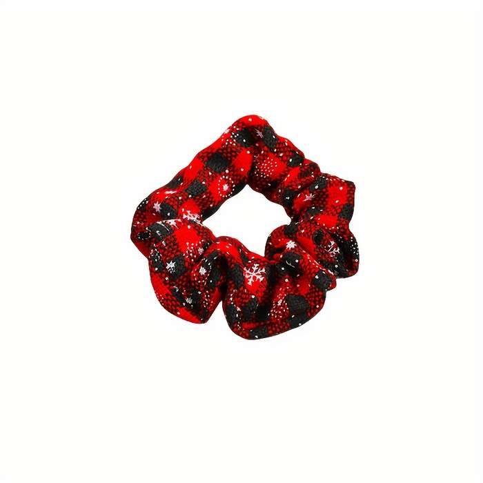 Christmas Charm Hair Scrunchies Set
