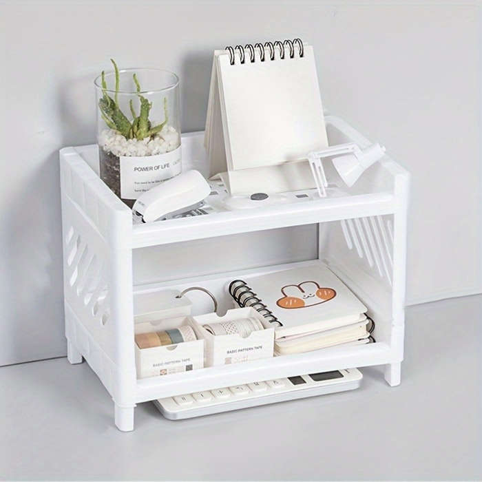 2-Tier PP Storage Rack