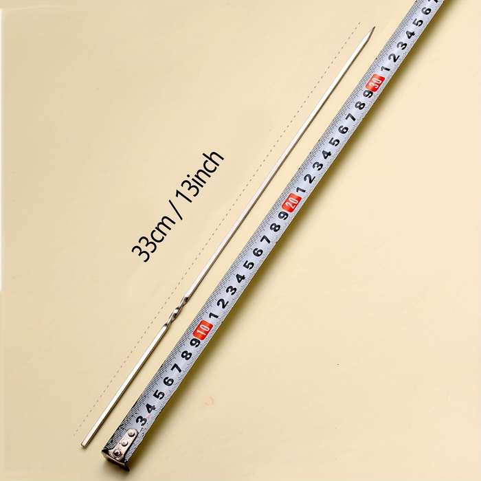 Reusable Stainless Steel BBQ Skewers