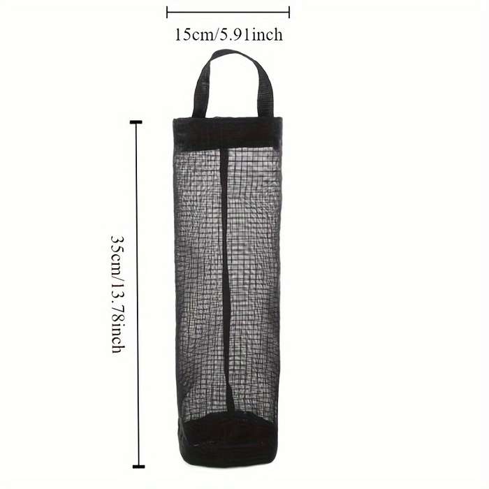 Space-Saving Wall-Mounted Kitchen Plastic Bag Dispenser