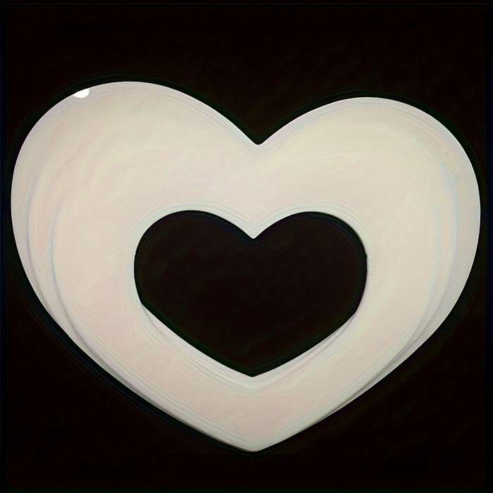 1PC PE Material Heart Shaped Cake Mold