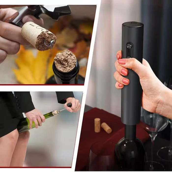Versatile Electric Wine Opener Set