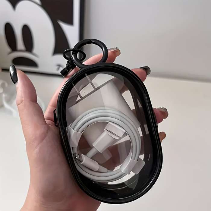Versatile Portable Storage Box with Viewing Window