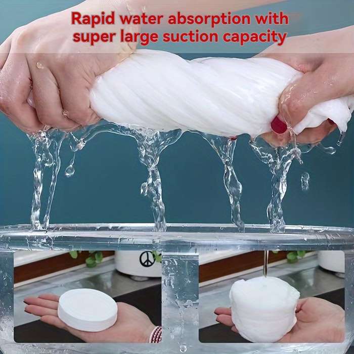 Ultra-Compact Disposable Bath Towels