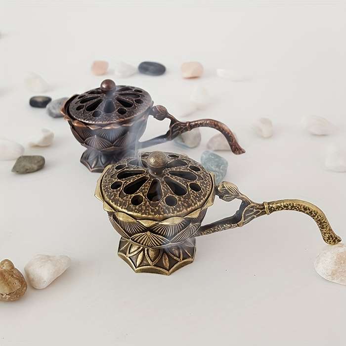 1pc Handheld for Lotus Incense Burner