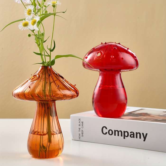 1pc Handmade Mushroom Flower Vase
