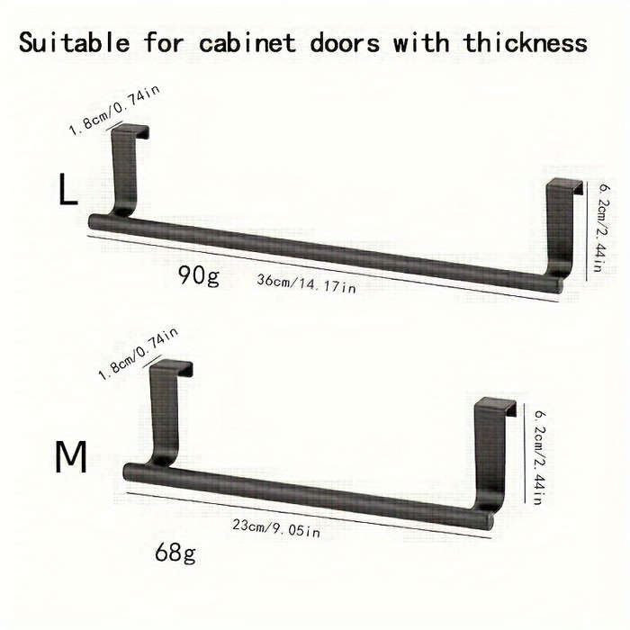 Elegant Stainless Steel Towel Bar: