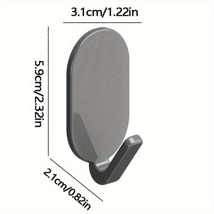 5-Pack Heavy Duty Adhesive Hooks
