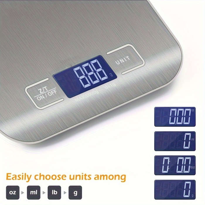 Ultra-Precision 9.98KG/0.01oz Digital Kitchen Scale with LCD Display
