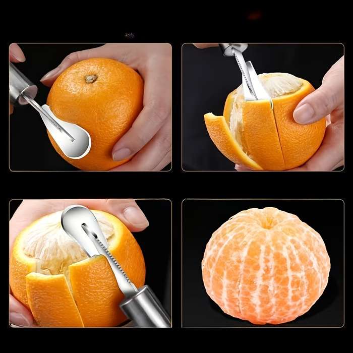 Stainless Steel Orange Peeler