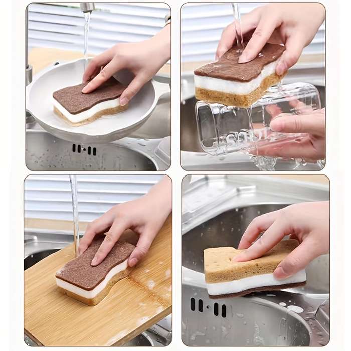 Special dishwashing sponge
