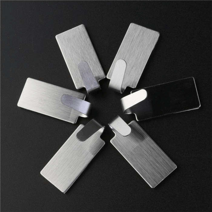 Adhesive Stainless Steel Towel Hooks Towel Racks Wall Hooks