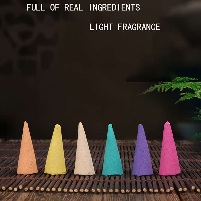 60pcs Lavender Blend Incense Cones