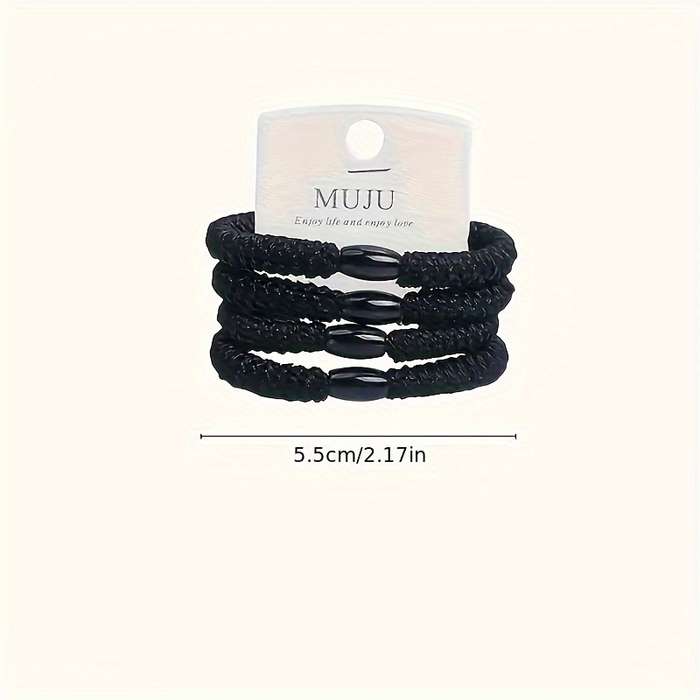 Elegant 4pcs Hair Tie Set