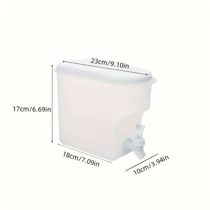 Large Capacity Refrigerator Drink Dispenser with Spigot