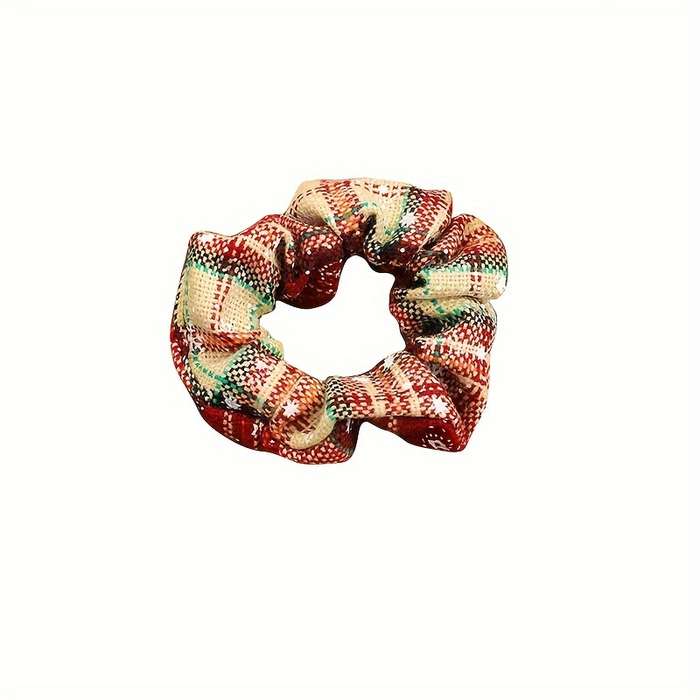 Christmas Charm Hair Scrunchies Set