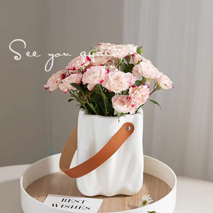 Boho-Chic Plastic Vase