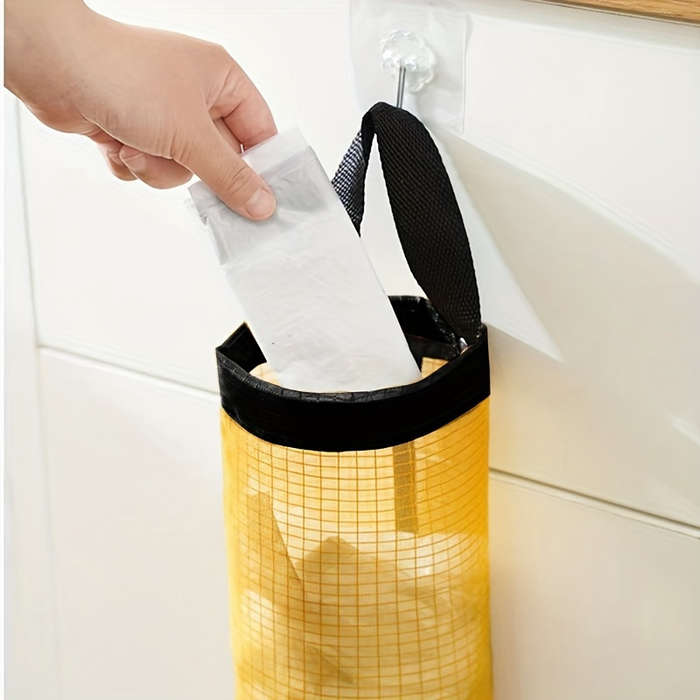 Space-Saving Wall-Mounted Kitchen Plastic Bag Dispenser