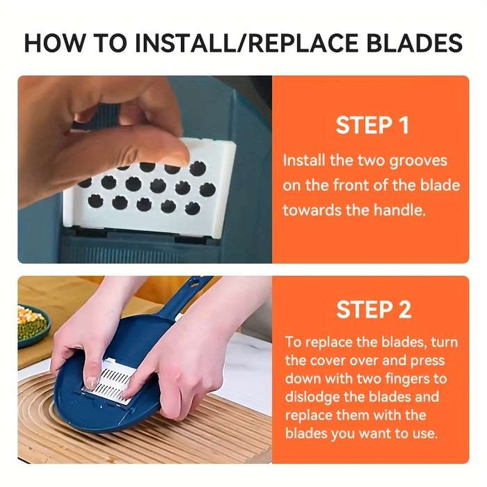 12-in-1 Manual Vegetable Chopper