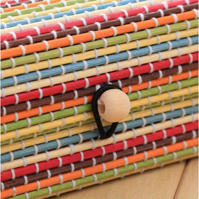 Mini Bamboo Storage Box