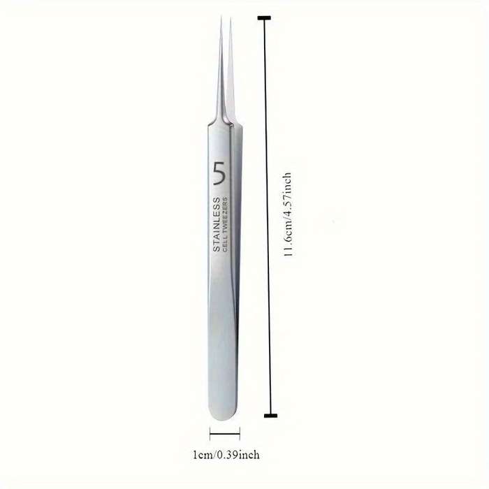 1 Pack Extra Fine Cellular Acne Blackhead Tweezers