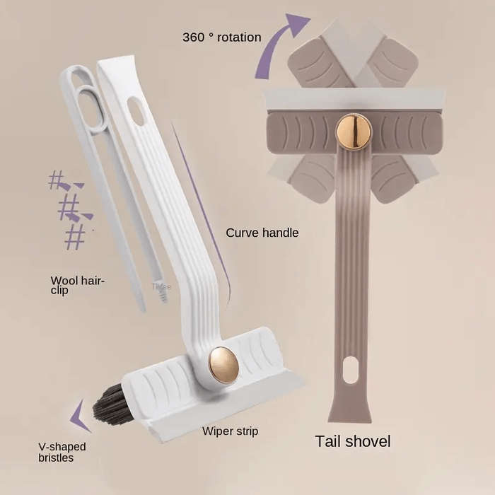 1pc 3-in-1 Multi-Purpose Tile Cleaning Brush