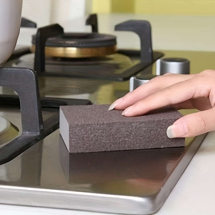 Carborundum Sponge Brush For Kitchen Cleaning