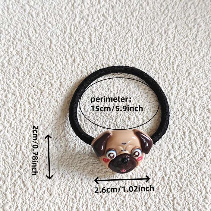 Pug Hair Ties