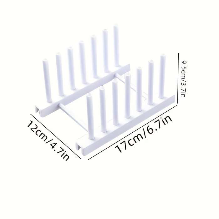 1pc Modern Plastic Kitchen Rack Organizer