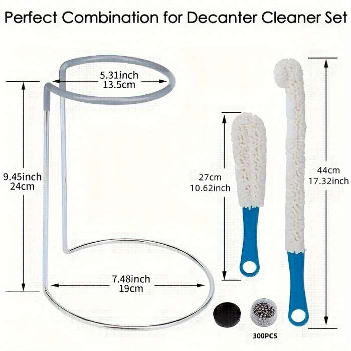 Elegant Wine Decanter Drying Stand