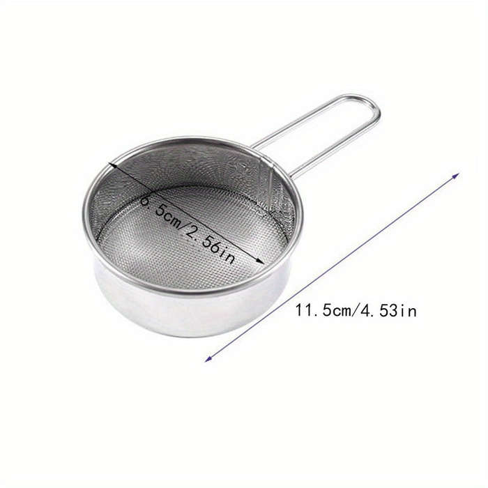 Upgrade Your Baking With This Handheld Stainless Steel Powdered Sugar Sifter To Make Your Cookouts M
