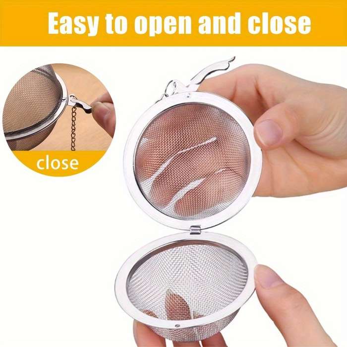 Stainless Steel Herbal Infuser Ball with Locking Clasp