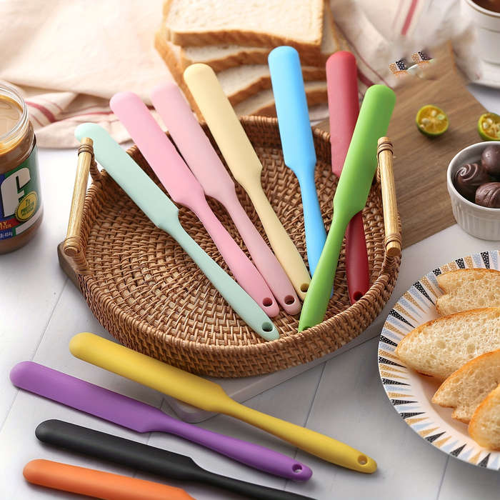 1pc Silicone Jar Spatula -