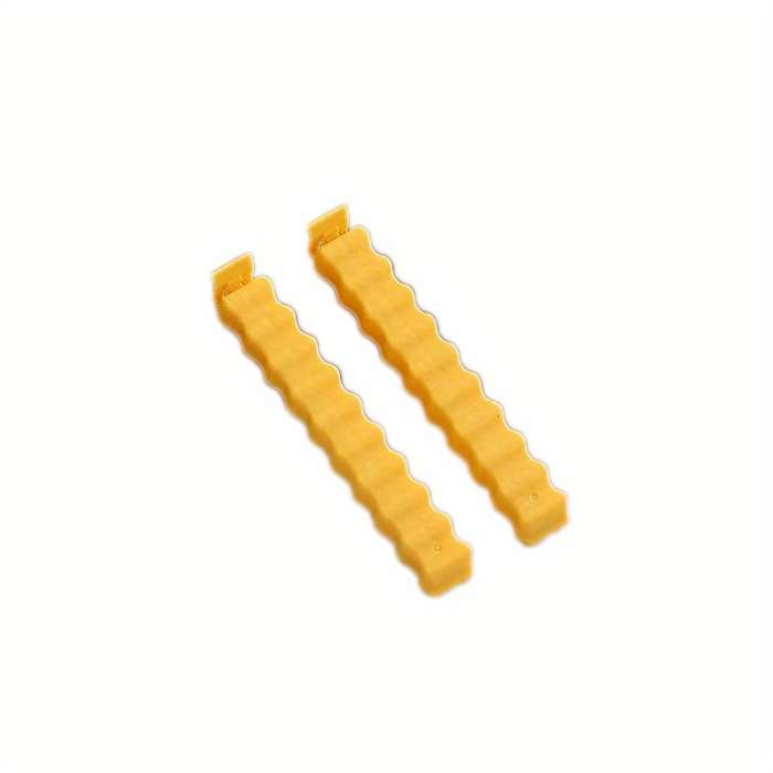 2pcs Cute French Fries Sealing Clip Storage Box
