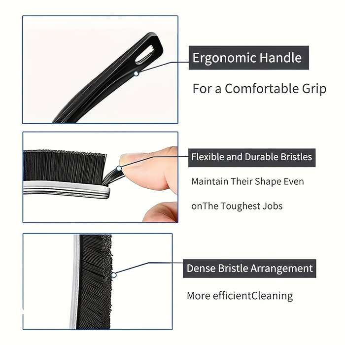 Multi-Purpose Hard Bristle Cleaning Brush
